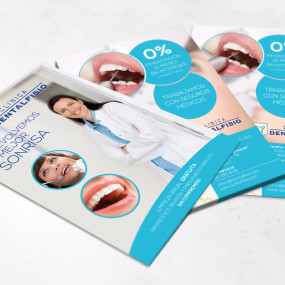 Flyers promocionales DentalFisio