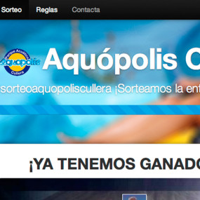 Sorteo Aquopolis Cullera